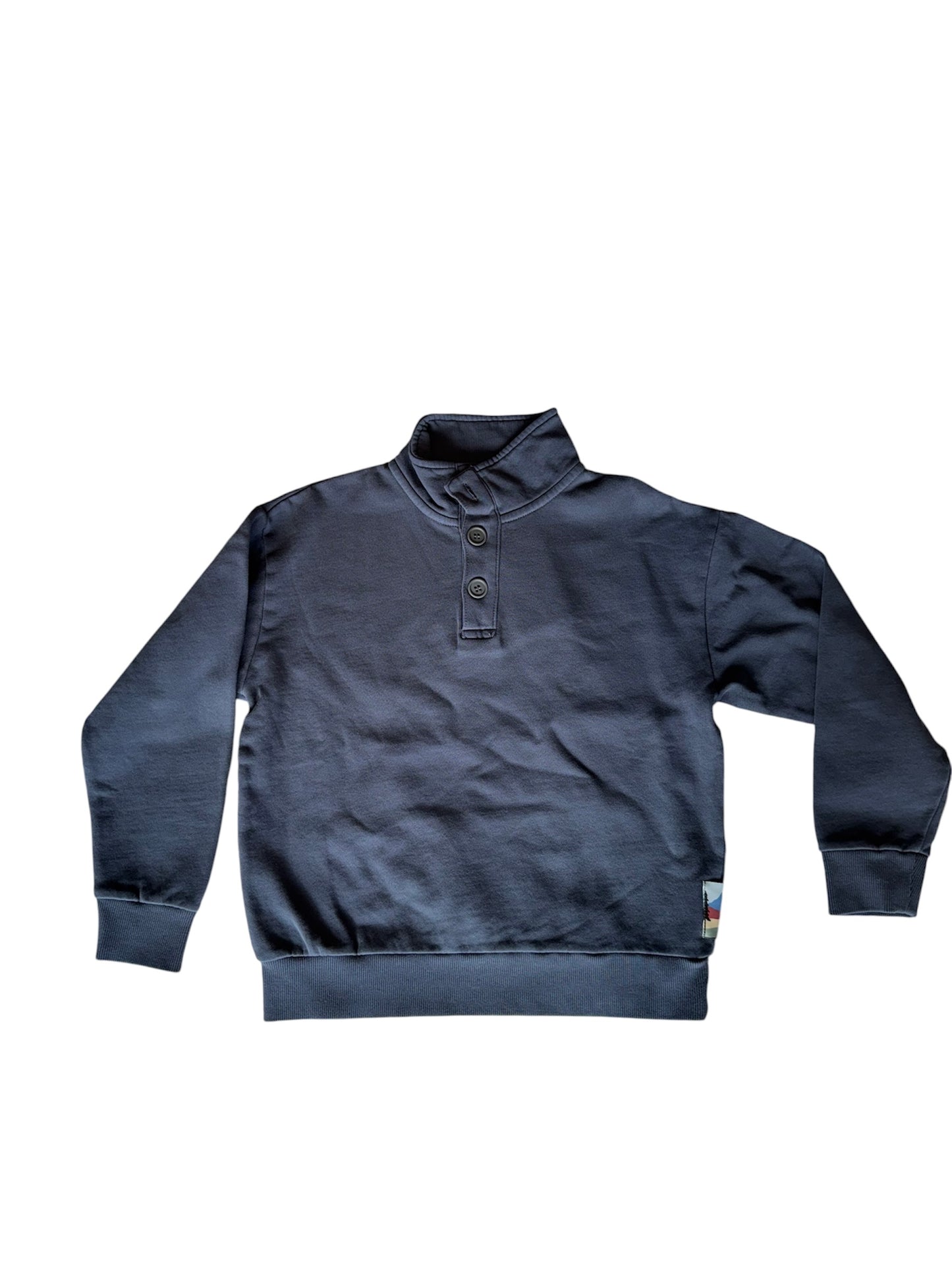 Sueter azul marino botones