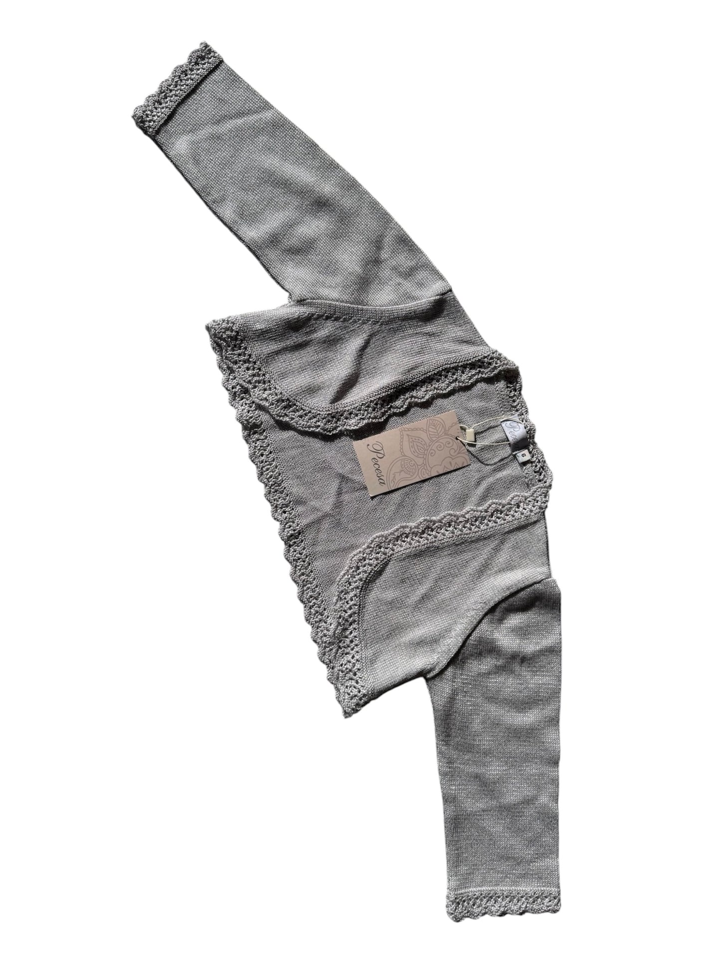 Suéter tejido beige