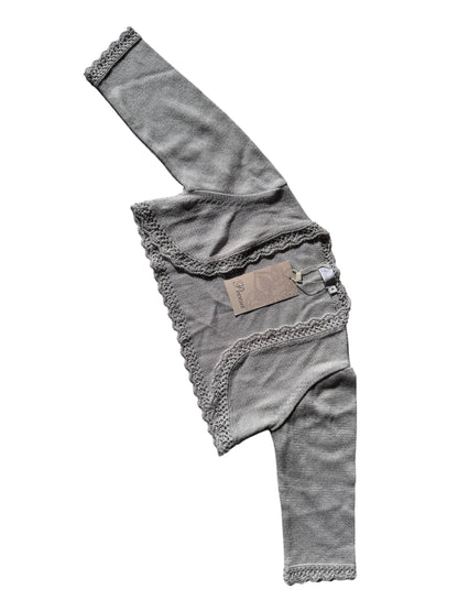 Suéter tejido beige