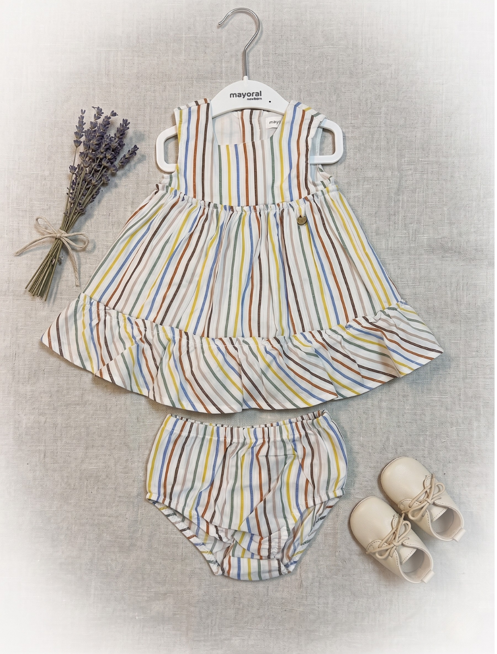 Vestido rayas de colores
