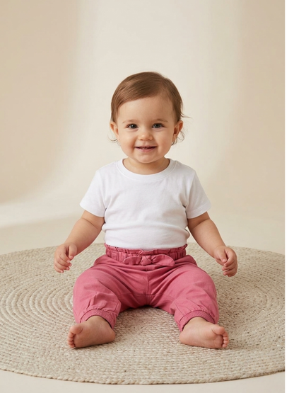 Pantalón jogger rosa