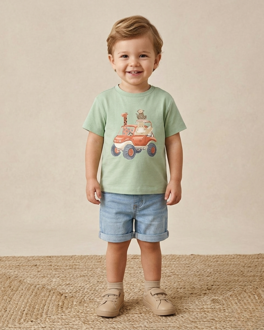 Playera print animales