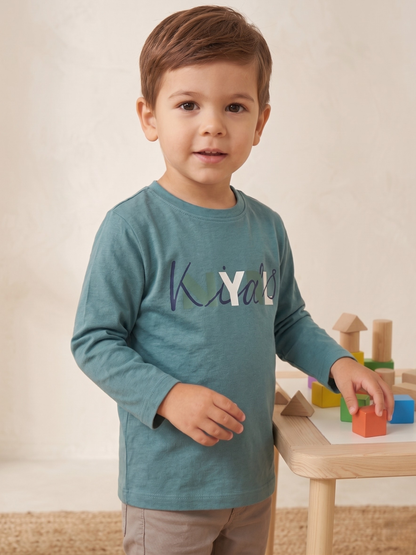 Playera Verde Manga Larga