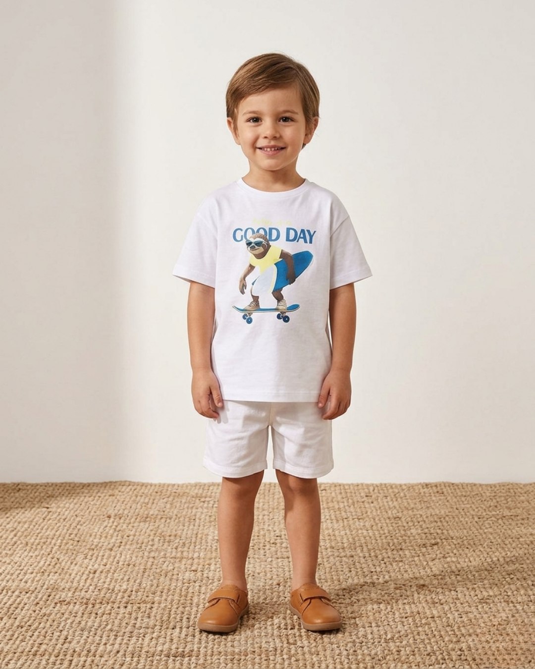 Playera print perezoso