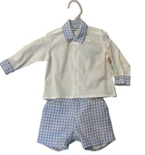Conjunto cuadros azules