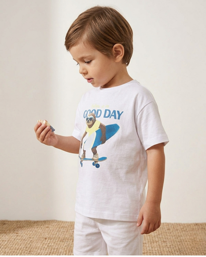 Playera print perezoso