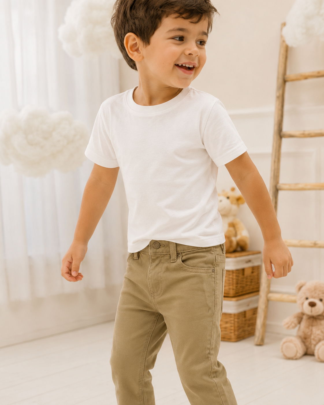 Pantalón Beige