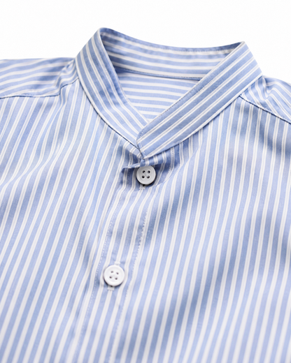Conjunto Camisa Rayas Azules