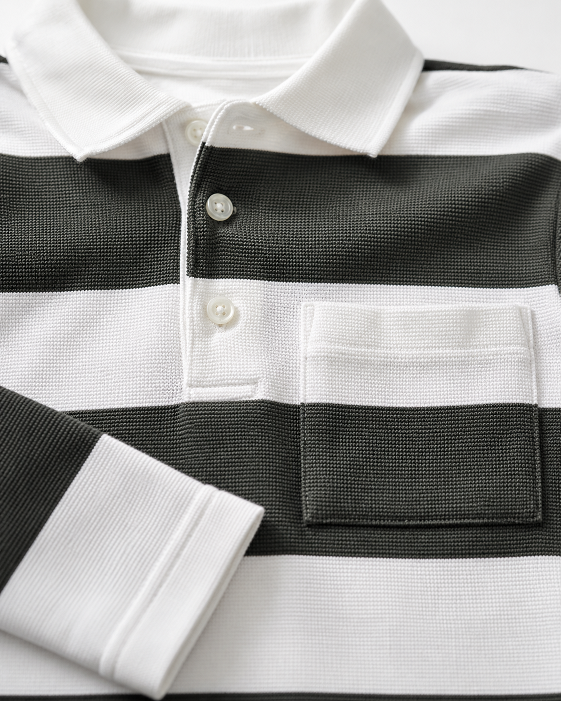 Polo Rayas Verdes