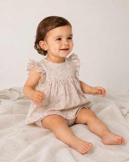 Vestido Beige Corales