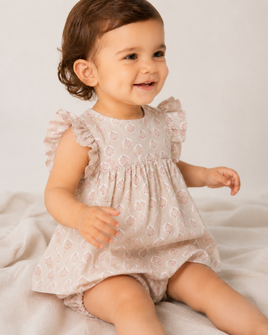Vestido Beige Corales