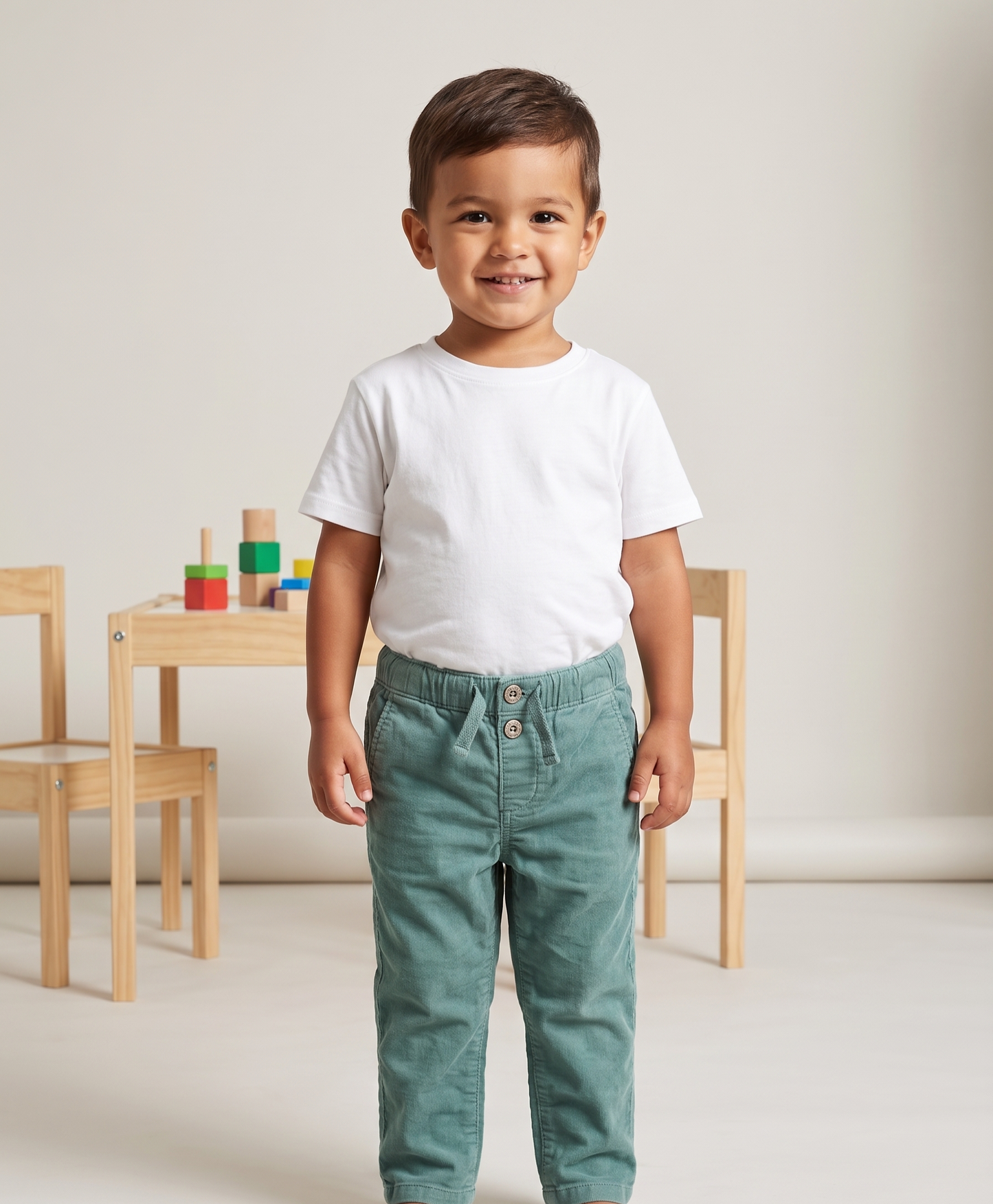 Pantalón Pana Verde