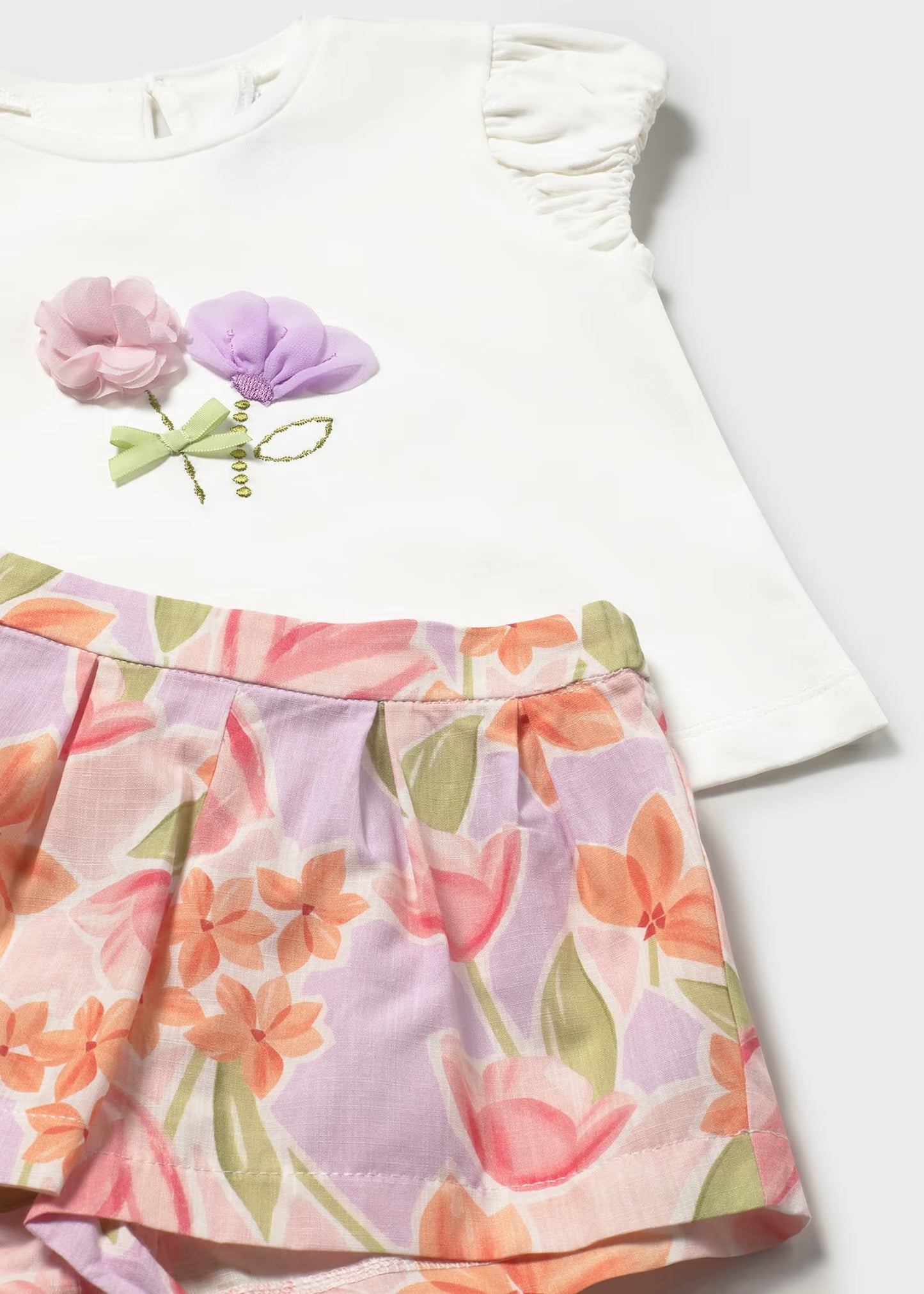 Conjunto Short Flores