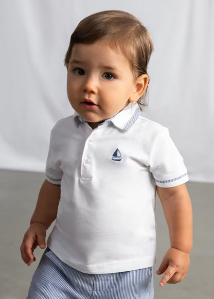 Polo Blanca Barco