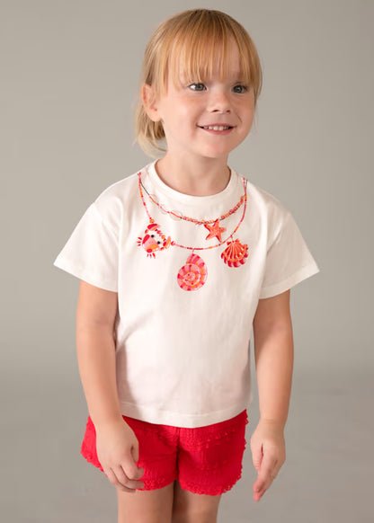 Conjunto Short Playera Conchas