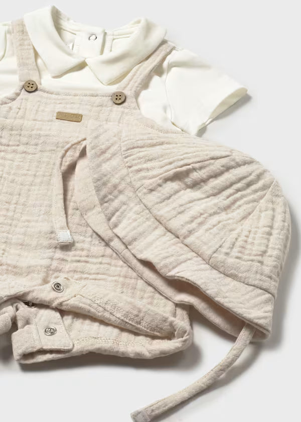 Peto Beige con Gorro