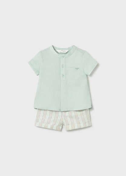 Conjunto camisa menta
