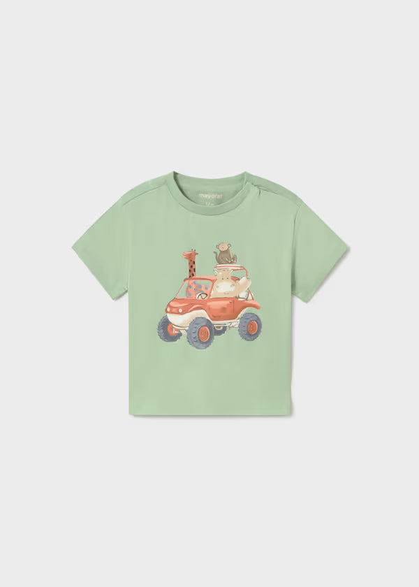 Playera print animales