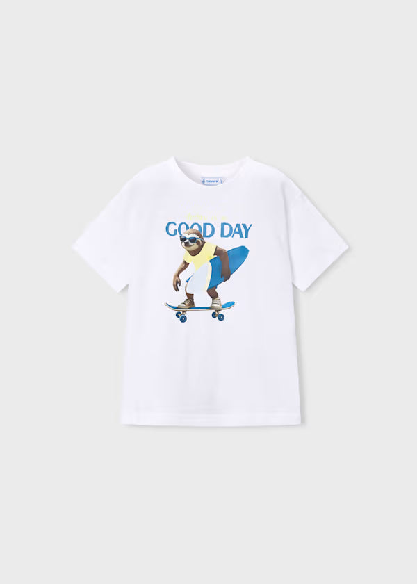 Playera print perezoso