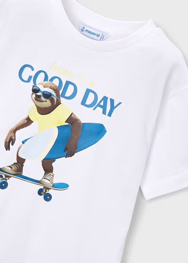 Playera print perezoso