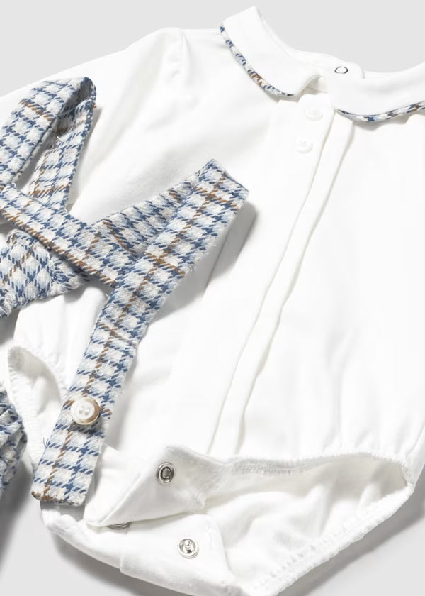 Overol Cuadros Con Camisa