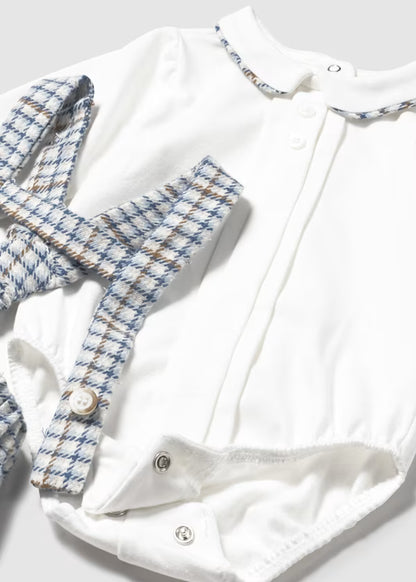Overol Cuadros Con Camisa