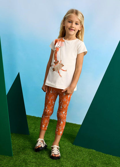 Conjunto jirafa leggins y blusa