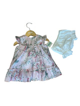 Vestido rosa con flores