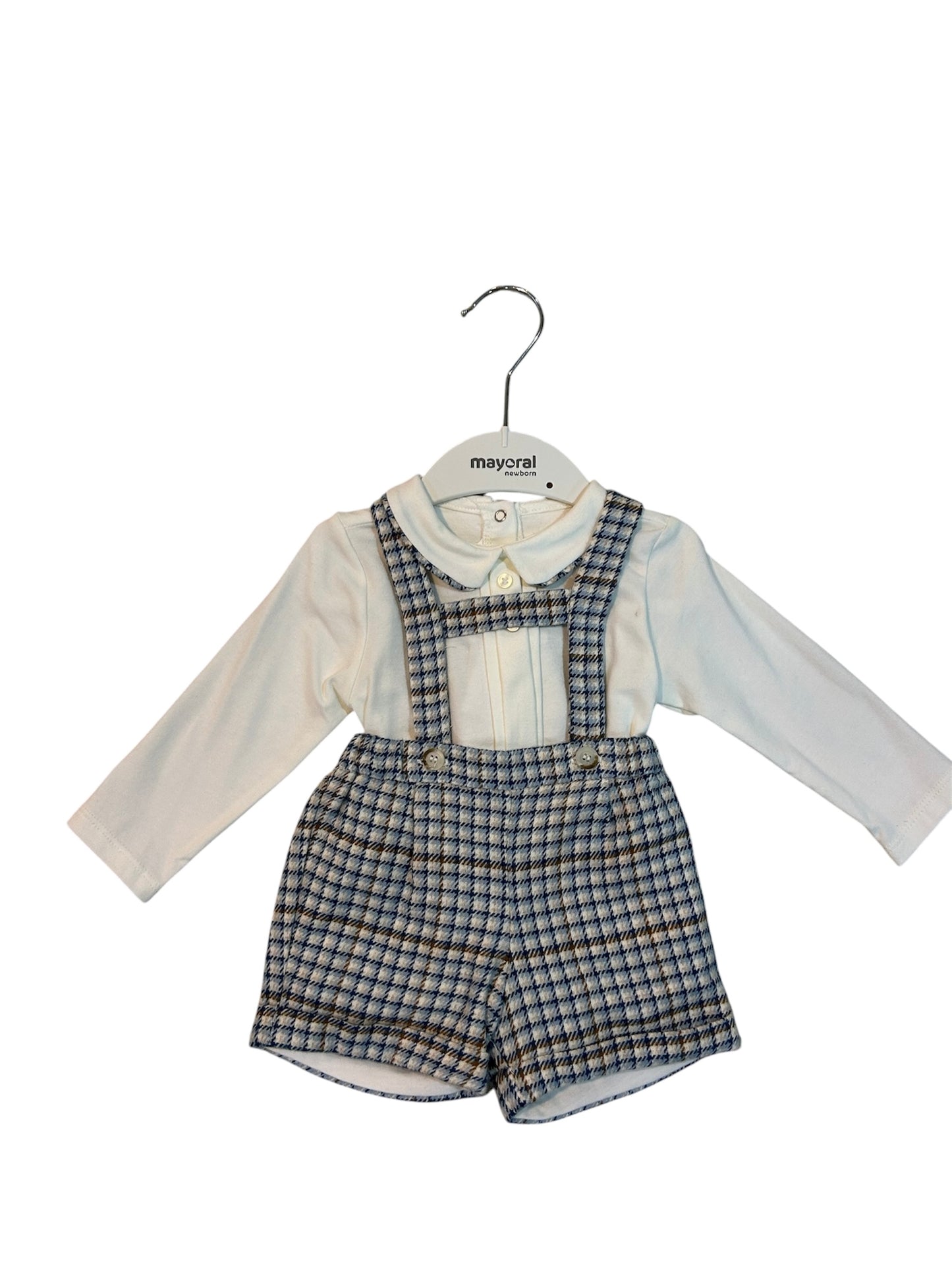 Overol Cuadros Con Camisa