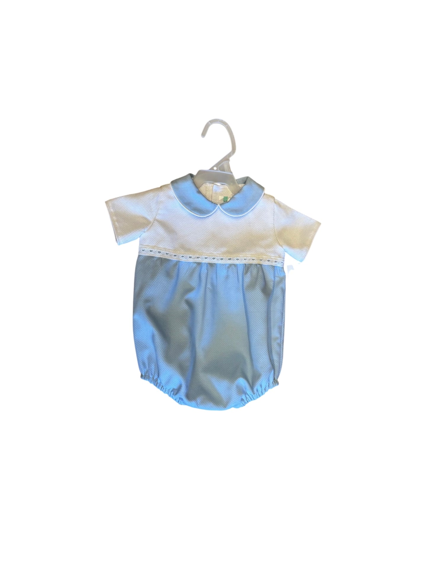 Ranita azul con Blanco