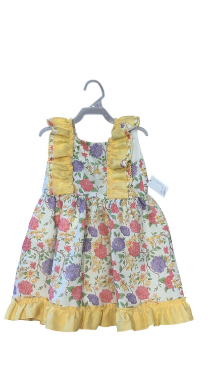 Vestido Flores Amarillo