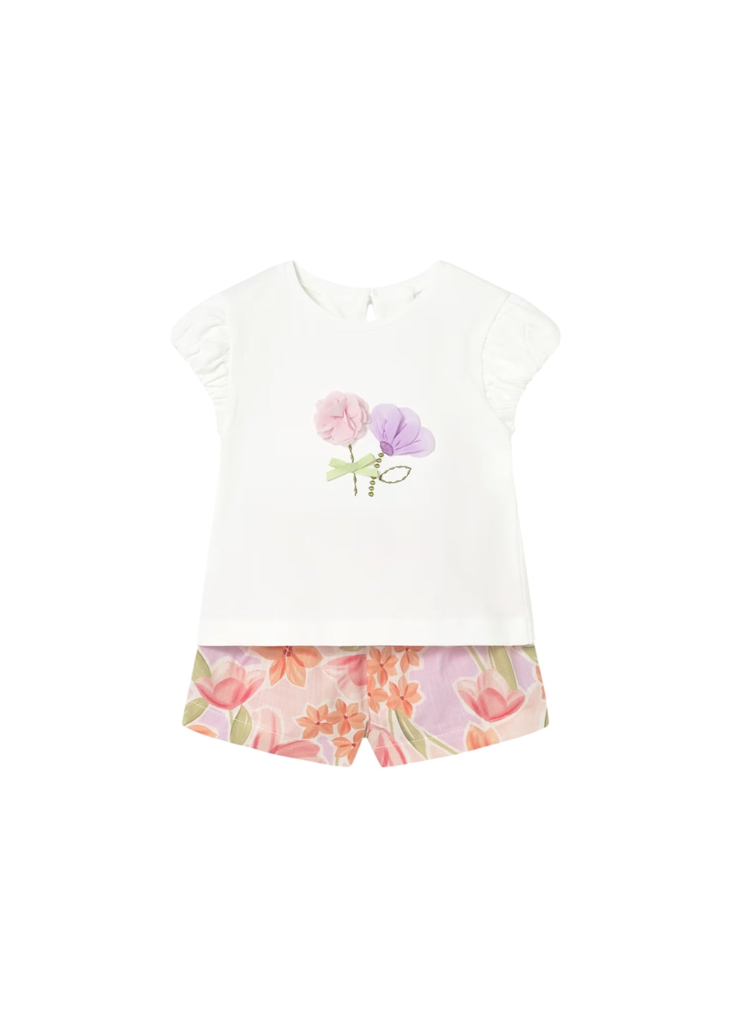 Conjunto Short Flores