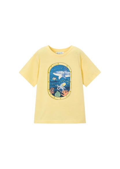 Playera Amarilla Mar