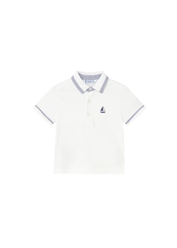 Polo Blanca Barco