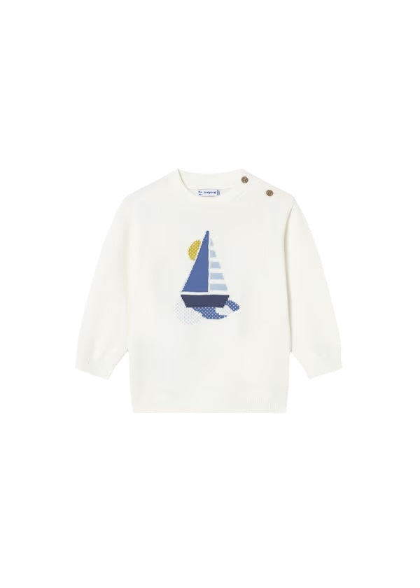 Suéter Blanco Barco