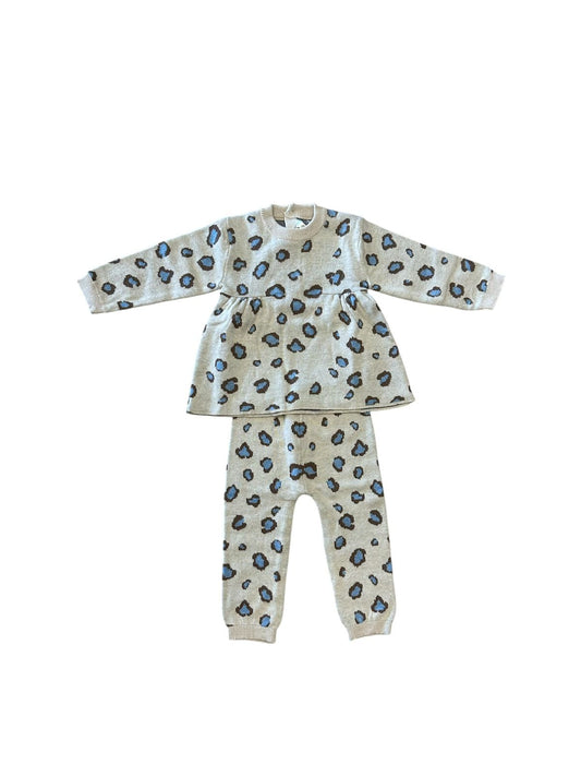 Conjunto Tejido Animal Print