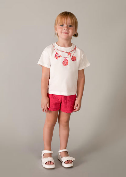 Conjunto Short Playera Conchas